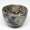 Bol en céramique noir nériage et nerikomi polychromes – Image 2