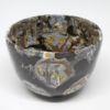 Bol en céramique noir nériage et nerikomi polychromes – Image 3