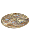 Grande assiette faïence. Nérikomi, terres polychromes – Image 2