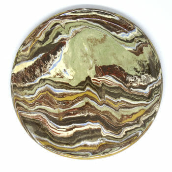 Petite assiette nériage polychrome