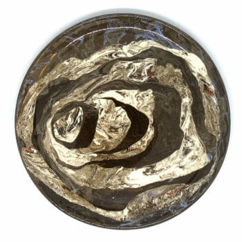 Petite assiette nériage en spirale