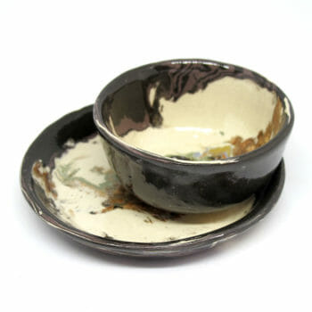 dinette : mini bol et soucoupe